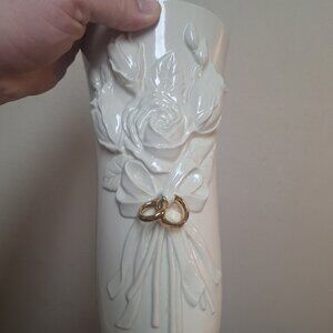 Lenox wedding ring vase